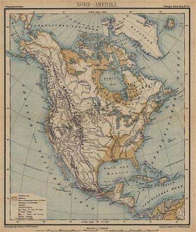 1883 - Nord-Amerika (Replica)