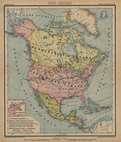 1883 - Nord-Amerika