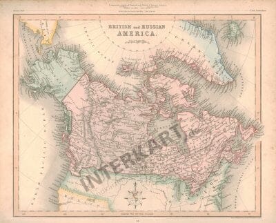 1839 - Canada and Alaska (Replica)