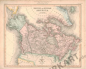 1839 - Canada and Alaska (Replica)
