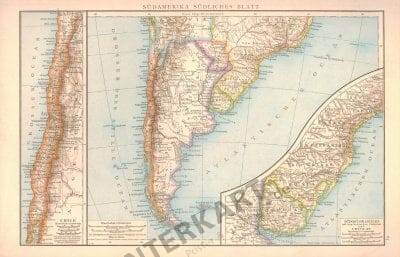 1881 - Southern South America (Replica)