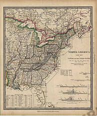 1834 - Kanada und die Vereinigten Staaten von Amerika