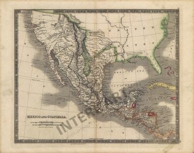 1841 - Mexico and Guatimala (Replica)