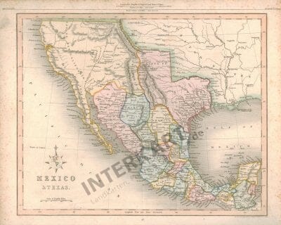 1839 - Mexico and Texas (Replica)