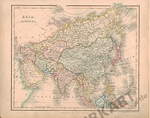 1838 - Asien 30 x 24cm