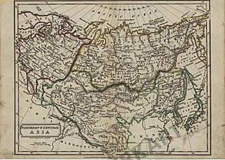 1823 - Nord & Zentral Asien
