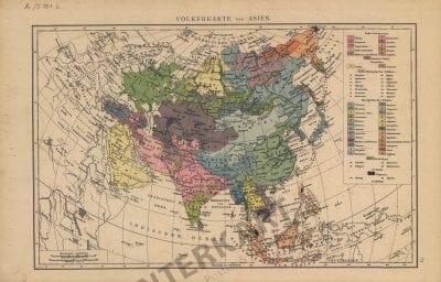 1881 - Asia peoples (Replica)