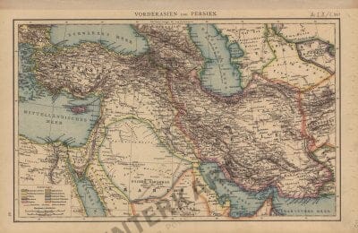 1881 - Asia and Persia (Replica)