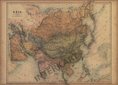 アジア図　Asien nach den neusten und besten Asien-zentrierte WW1-Zeitleiste, Karte Südostasiens : r