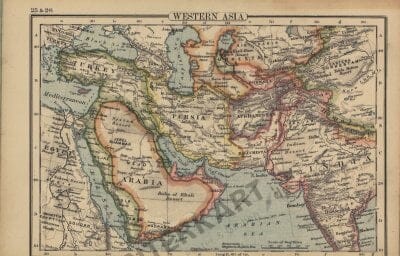 1890 - Western Asia