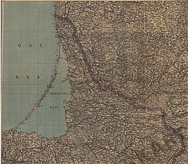 1915 - Generalstabskarte
