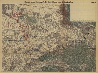 1903 - Ausgangssituation und Verlauf der Übung am 14. September