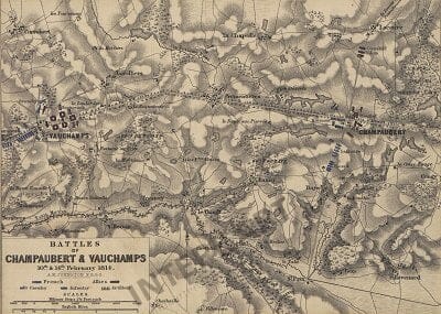 1813 - Attack of the french entrenched  position on the Nivelle