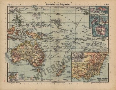 1933 - Australien und Polynesien