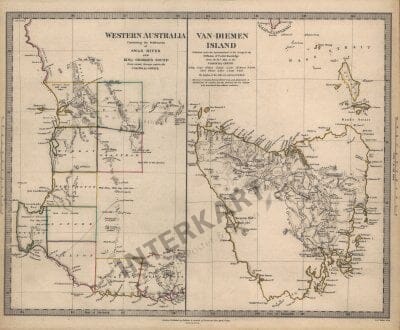 1833 - West Australia / Tasmania