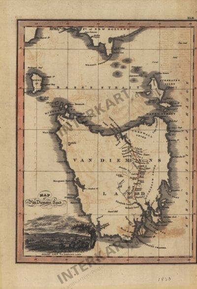 1823 - Tasmania