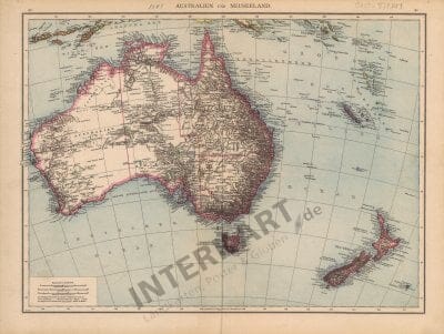 1881 - Australia and Newzealand (Replica)