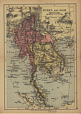 1889 - Burma und Siam