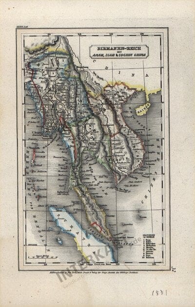 1831 - Asia 12 x 18cm