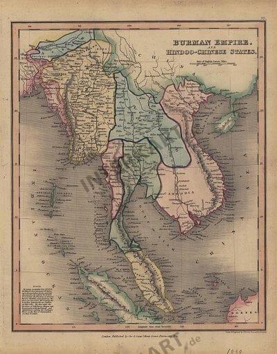 1838 - Asien 23 x 30cm