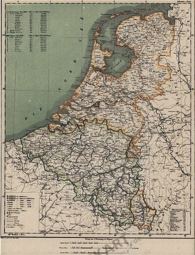1859 - Netherland, Belgium