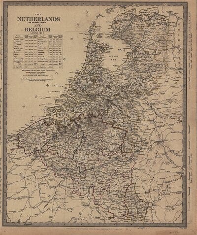 1830 - The Netherlands and Belgium