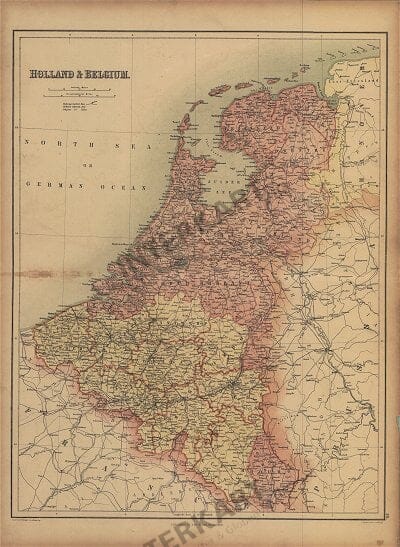 1865 - Holland & belgium