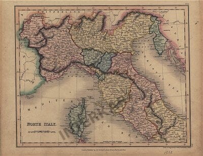 1838 - North Italy (Replica)