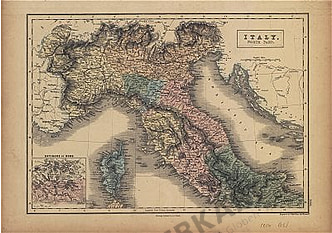 1844 - Italy North Part
