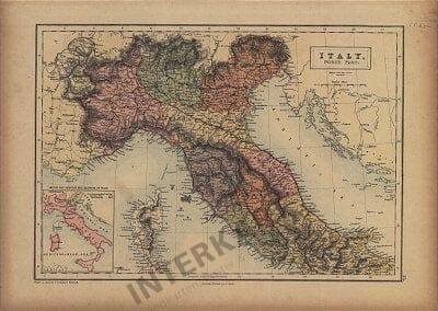 1865 - Italy North Part