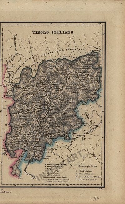 1867 - Tirolo Italiano