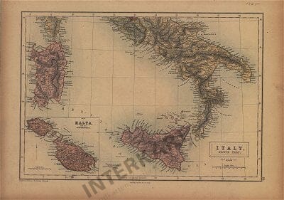 1865 - Italy South Part