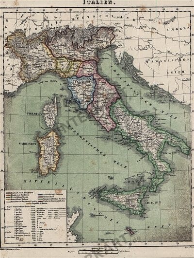 1845 - Italien