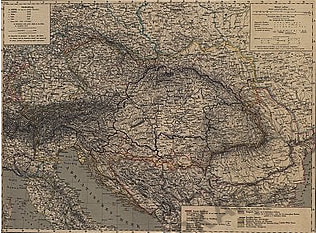 1856 - Ungarn, Österreich