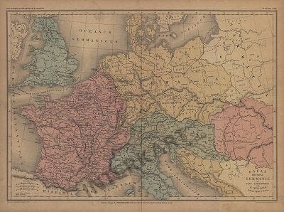 1865 - Gaulle Bretagne Germanie et pays Limitrophes
