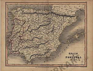 1831 - Spanien & Portugal
