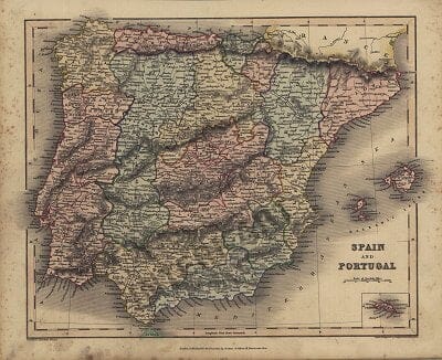 1839 - Spain & Portugal