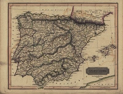 1825 - Spain & Portugal