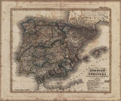 1834 - Spain & Portugal