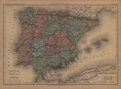 1865 - Espagna et Portugal