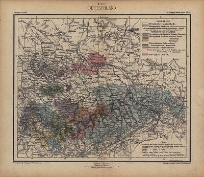 1883 - Mittel Deutschland