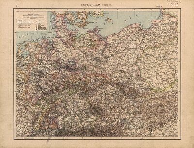 1881 - Germany political (Replica)