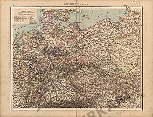 1881 - Deutschland Politisch (Replikat)