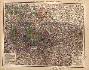 1881 - Königreich Sachsen und Thüringische Staaten (Replikat)