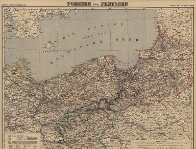 1858 - Pommern und Preussen