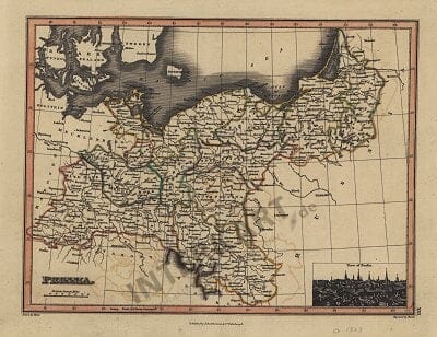 1823 - Prussia (with view of Berlin)