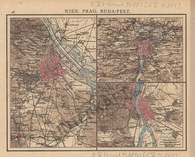 1881 - Wien, Prag, Buda-Pest (Replica)