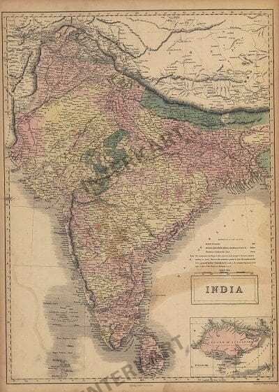 1854 - India