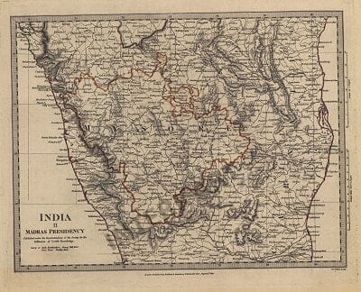 1831 - India II Madras Presidency (Replica)