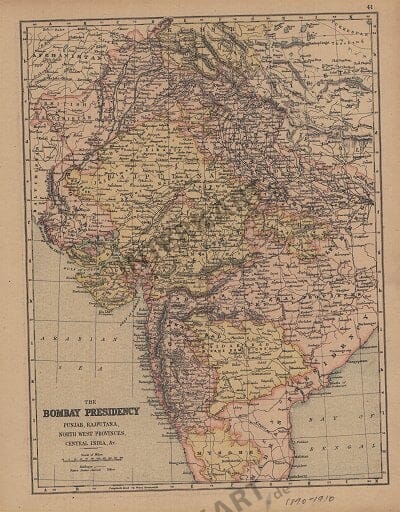 1890 - The Bombay Presidency (Replica)